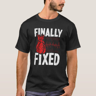 Harttransplantatie Survivor Heart Bypass Open Hear T-shirt