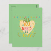 Hartverwarmend Kind Gezegden ontwerp Briefkaart (Voorkant / Achterkant)