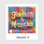 "Hartverwarmende glimlach" Sticker (Vel)