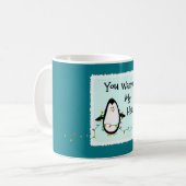 Hartverwarmende Kerstvakantie Gift-Fun Penguin Koffiemok (Voorkant links)