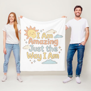 Hartverwarmende Kidd Affirmatie Geweldig Precies Z Fleece Deken