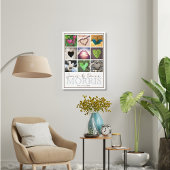 Hartverwarmende Monogram Foto Canvas Afdruk