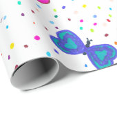 Hartvlinders inpakpapier (Rol Hoek)