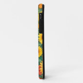 Hartvorm en zonnebloemen Case-Mate iPhone case (Achterkant/links)