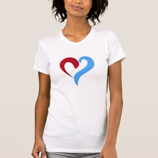 Hartvorm T-shirt (Voorkant)