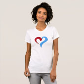 Hartvorm T-shirt (Voorkant volledig)