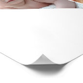 Hartvormig 2 foto collage poster (Hoek)