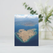 Hartvormig paradijs briefkaart (Staand voorkant)