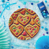 Hartvormig Pizza Lovers Bord (Feest)