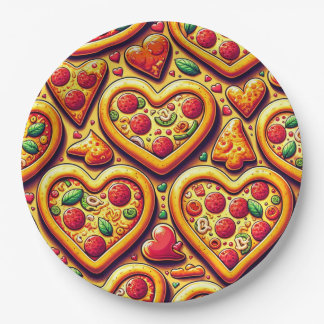 Hartvormig Pizza Lovers Bord