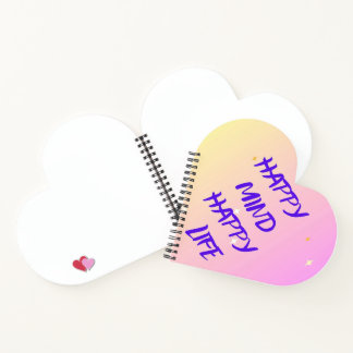 Hartvormig spiraalnotitieboek – Motiverend  Notitieboek