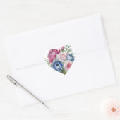 Hartvormig Sticker Label (Envelop)