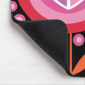 Hartvormig vredesbordventilatorPad Muismat (Hoek)