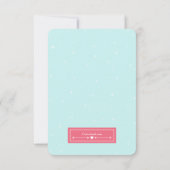 Hartvormige ballonnen uitnodiging (Achterkant)