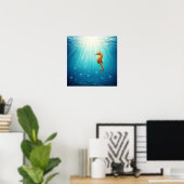 Hartvormige bellen poster (Thuiskantoor)
