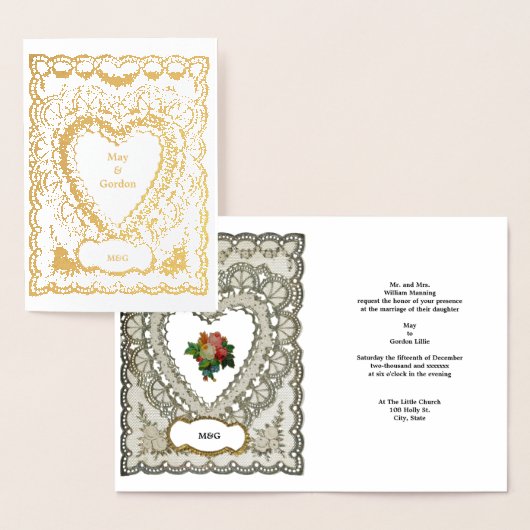 hartvormige kant Sjabloon (Display)