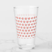 Hartvormige koekjes glas (Achterkant)