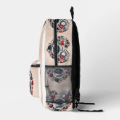 Hartvormige koffiebeker Cosy Atmosphere Bag Bedrukte Rugzak (Rechts)