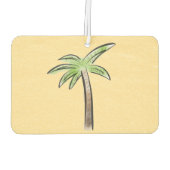 Hartvormige palmboom luchtverfrisser (Achterkant)