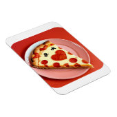 Hartvormige Pizza Slice Koelkast Magnet Magneet (Rechterzijde)