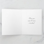 Hartvormige Valentijnsdagfoto's op jumboformaat Kaart (Binnen)