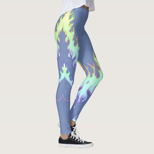 Hartvuur : Leggings: Periwinkle Rainbow Leggings (Rechts)