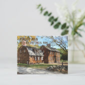 Hartwell Tavern, Minute Man National Hist. Park Briefkaart (Staand voorkant)