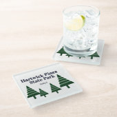 Hartwick Pines Glass Onderzetter (Schuin)