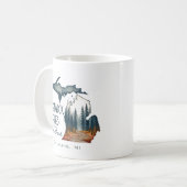 Hartwick Pines State Park Souvenir Gift Koffiemok (Voorkant links)