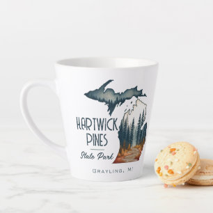 Hartwick Pines State Park Souvenir Gift Latte Mok