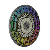  hartwiel dartbord (Voorkant Links)