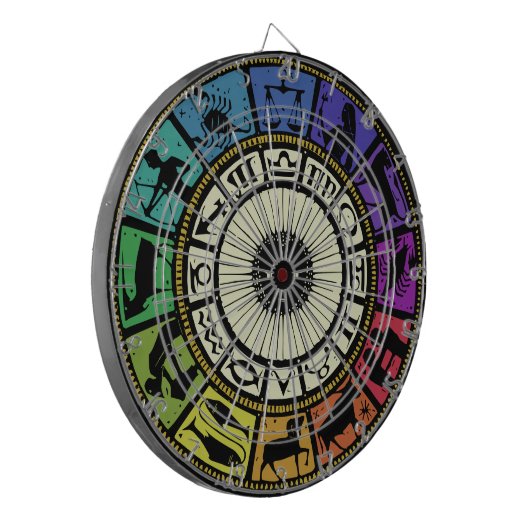  hartwiel dartbord (Voorkant Links)