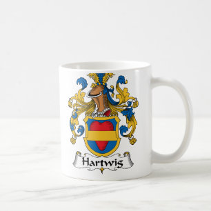 Hartwig Family Crest Koffiemok