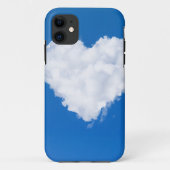 Hartwolk in de blauwe lucht Case-Mate iPhone case (Achterkant)