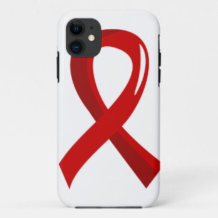 Hartziekte Rood lint 3 iPhone 11 Hoesje