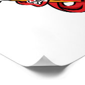 Hartziekte Tattoo Harthart Poster (Hoek)