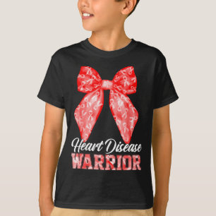 Hartziekte Warrior Rode Lint Hartziekte Awa T-shirt
