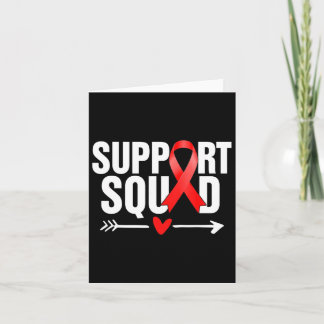 Hartziekte Warrior Support Squad Heart Disease Kaart