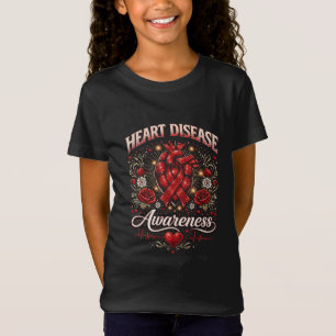 Hartziektebewustzijn T-shirt