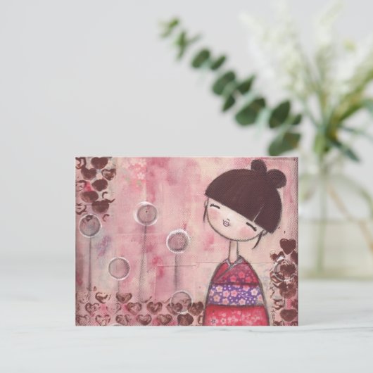 Haru Briefkaart (Staand voorkant)