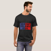 Harump Walance 2024 Shirt Harris Trump Wheimer Van (Voorkant volledig)