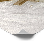 Harvard Crew Team van Edward Eggleston Poster (Hoek)