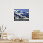 Harvard Glacier in College Fjord, Alaska 2 Poster (Keuken)