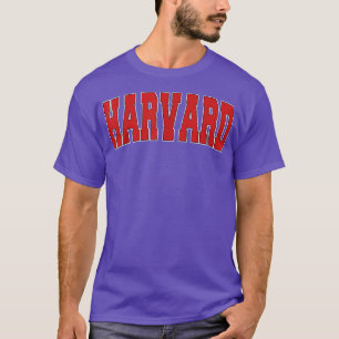 HARVARD IL ILLINOIS Varsity Stijl USA Oude Sport T-shirt