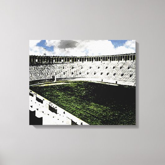 Harvard Stadium Canvas Afdruk (Voorkant)