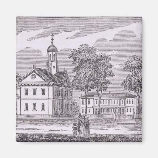 Harvard University uit 'Historisch' Magneet (Voorkant)