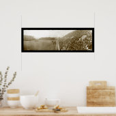 Harvard vs. Dartmouth Foto 1903 Poster (Keuken)