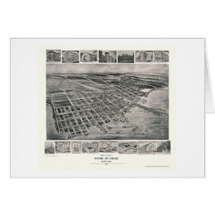 Harve de Grace, MD Panoramic Map - 1907