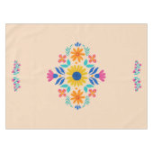 Harvest Blé Nappe Florale Inspiré Mexicain (Devant (Horizontal))