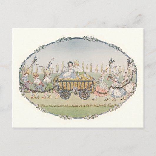 Harvest Cart van H. Willebeek Le Mair Briefkaart (Voorkant)